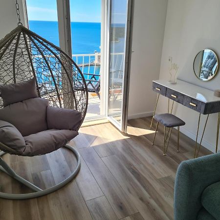 Panoramic Sea And Old Town View Dubrovnik Apartment Exterior photo